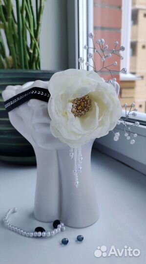 Украшение для волос ручной работы