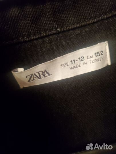 Джинсовой платье Zara