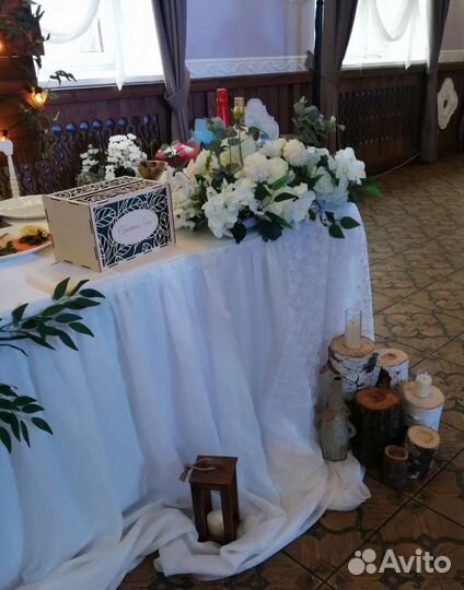 Декор на свадьбу в стиле рустик