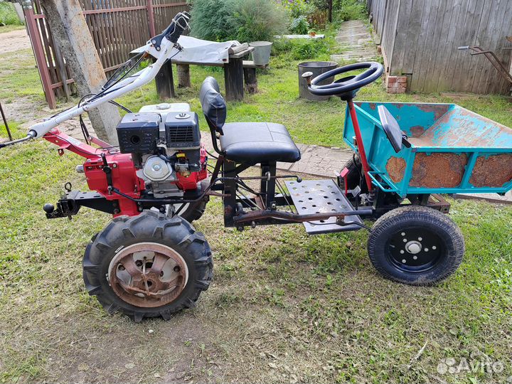 Садовый минитрактор