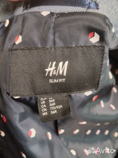 Пиджак 46 H&M