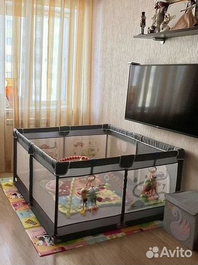 Большой детский игровой манеж