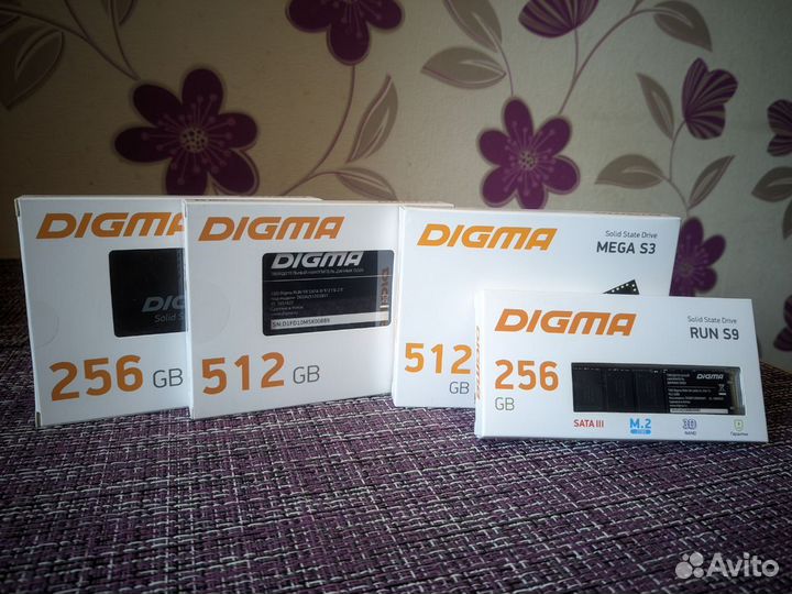 SSD Digma 512GB 256GB 2.5