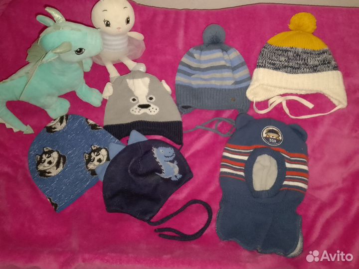 Шапки, шапка шлем для девочек и мальчиков