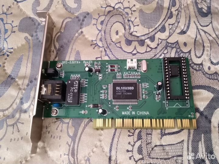Сетевая карта плата pci