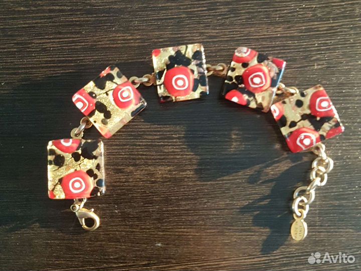 Браслет, Мурановское стекло