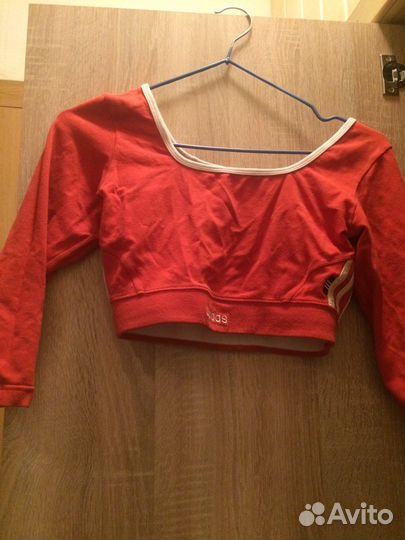 Кофта укорочённая, женская спортивная