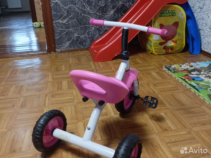 Детский трехколесный велосипед бу