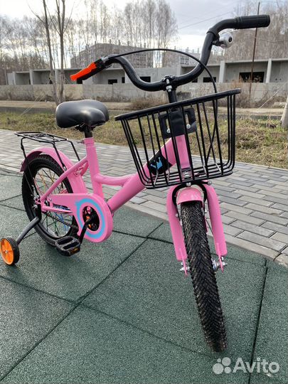 Велосипед детский 16 дюймов для девочки