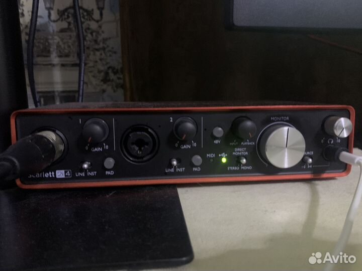 Звуковая карта focusrite scarlett 2i4 2nd