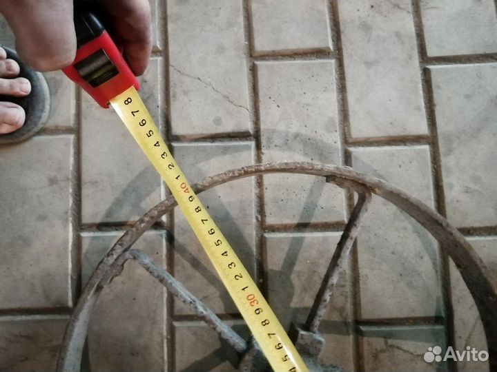 Кованное колесо