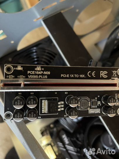 Райзер для видеокарт, V009S+, новый