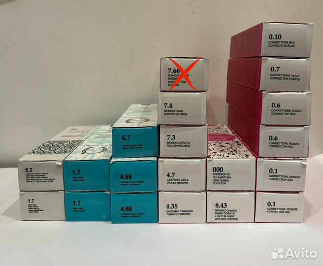 Краска для волос Barex, olioseta, milk shake