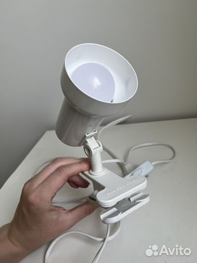 Лампа прищепка