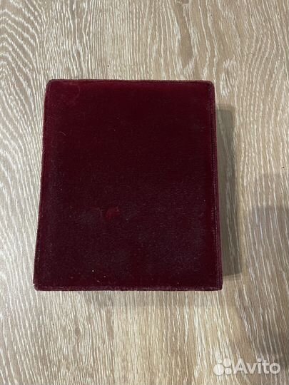 Икона складень в бархате