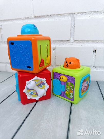Развивающие кубики