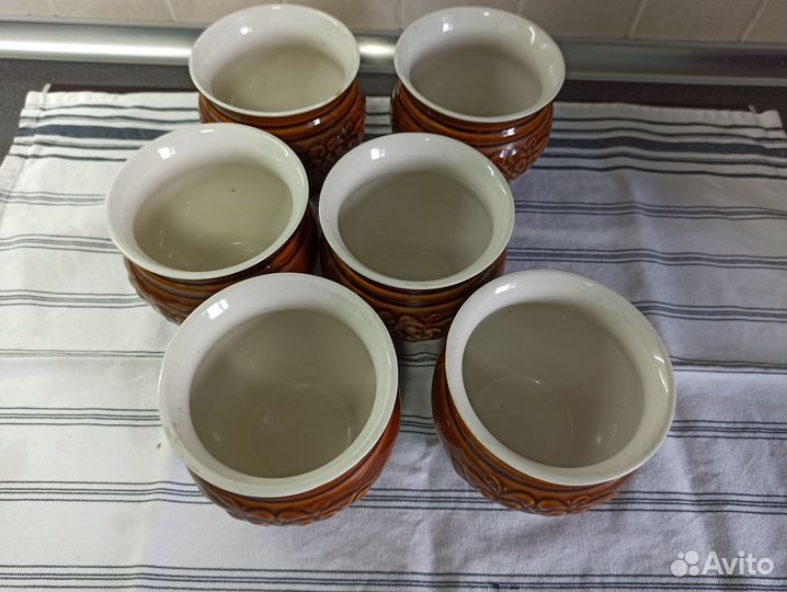 Горшки для запекания керамические