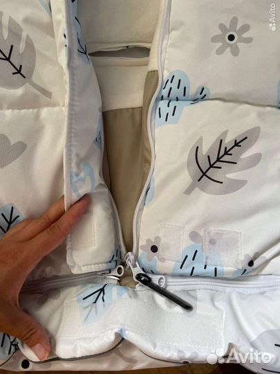 Конверт в коляску, санки Мимими