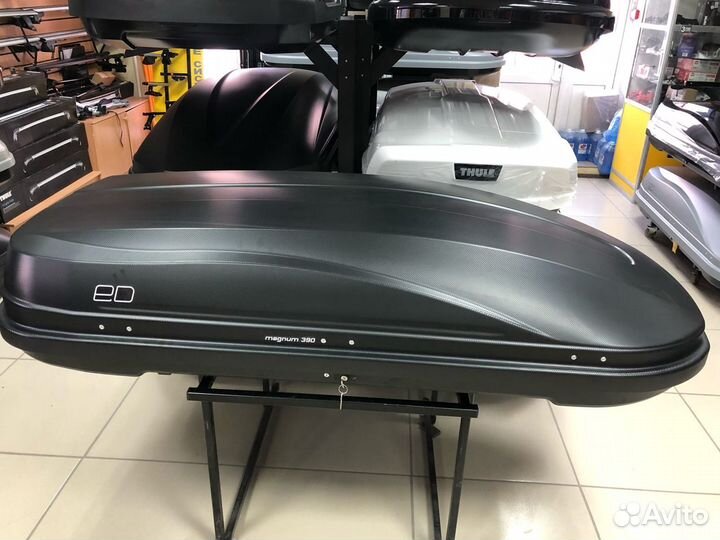 Автобокс багажник на крышу KIA Soul