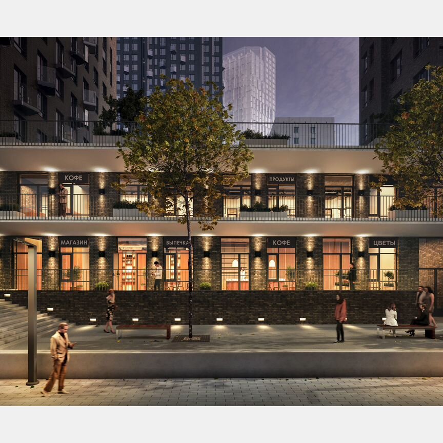 3-к. квартира, 76 м², 16/28 эт.