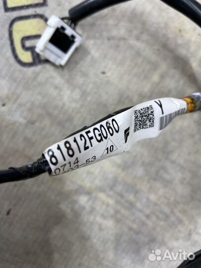 Проводка двери крышки багажника Субару Импреза g12