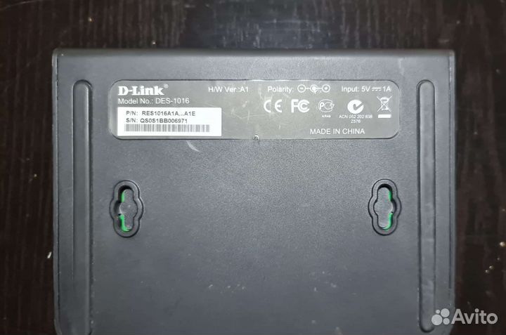 Коммутатор D-Link DES-1016 (2 штуки)
