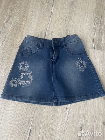 Детские джинсовые вещи р. 110-116