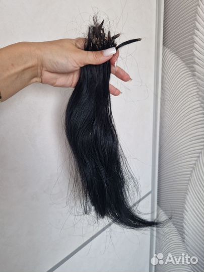 Волосы для наращивания натуральные бу