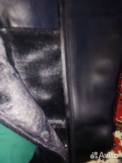 Сапоги кожа