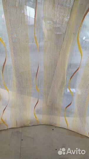 Шторы тюль 5,6 м Отличное состояние
