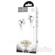 Наушники проводные вкладыши Hoco M52 белые