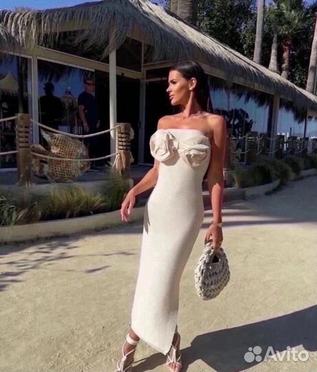 Платье женское лапша