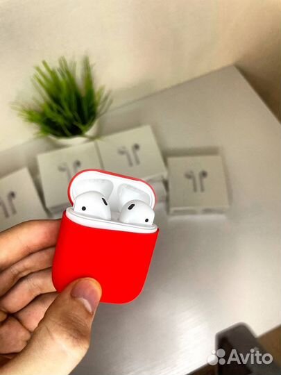 Air Pods 2 + чехол