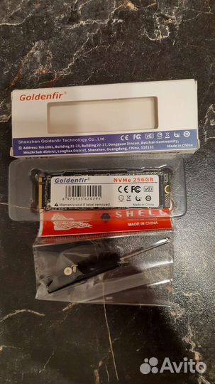 Nvme 256gb с радиатором