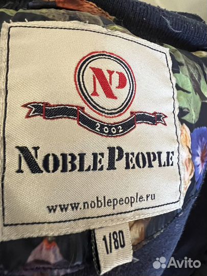 Зимний комбинезон для девочки 80см Noble People