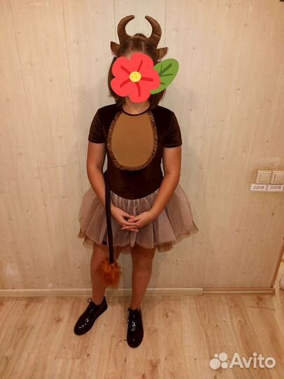 Костюм карнавальный обезьяна/корова