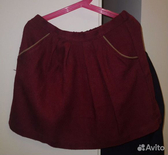 Рубашка на 110-122 и юбка 9/10 лет Massimo Dutti