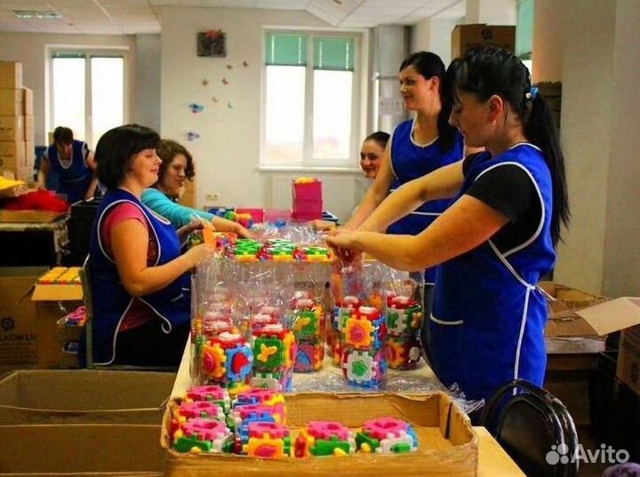 Упаковщик вахта 15 смен без опыта в Москве