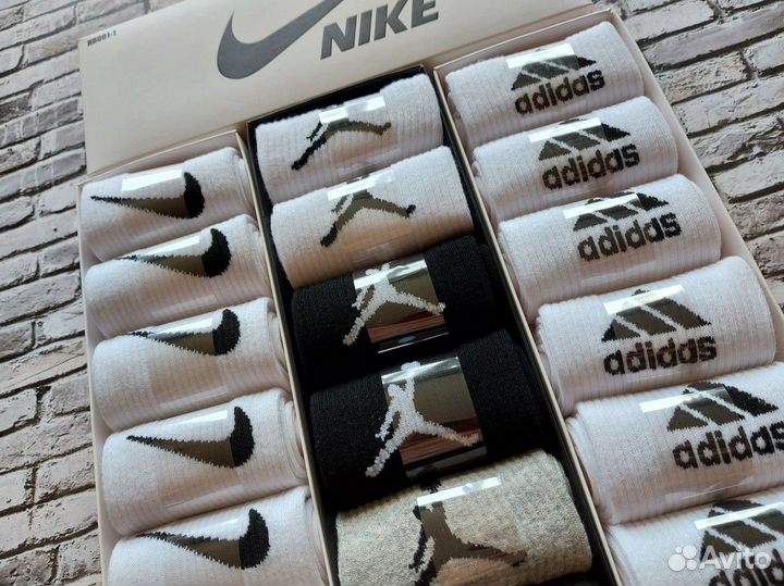Носки Nike Fila Adidas Reebok
