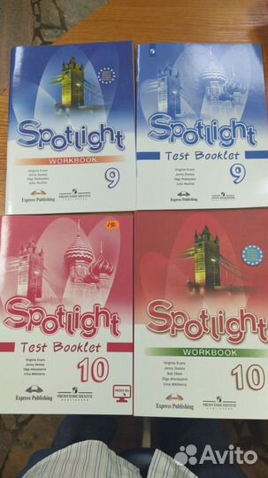 Spotlight Workbook. Spotlight Test Booklet