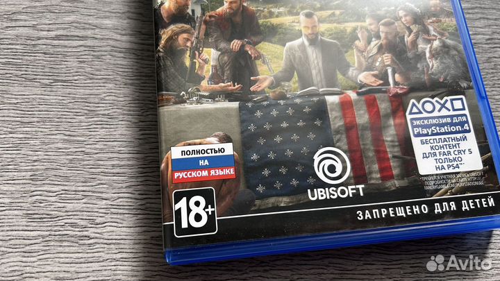 Far cry 5 ps4 диск