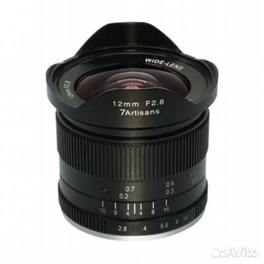 Объектив 7artisans 12mm F2.8 Canon M