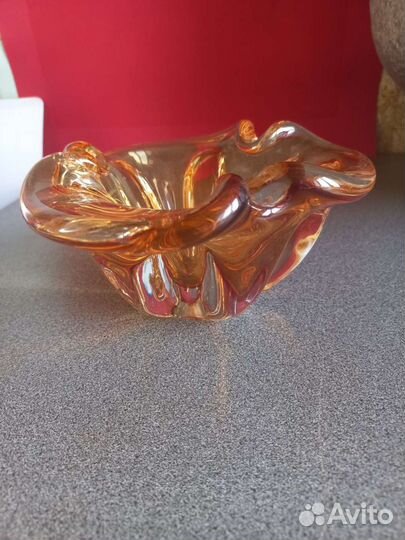 Пепельница СССР очень тяжёлая раритет