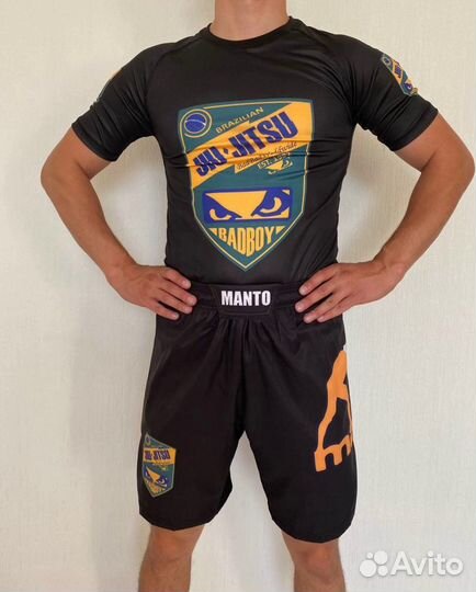 Рашгард с коротким рукавом Bad Boy Manto