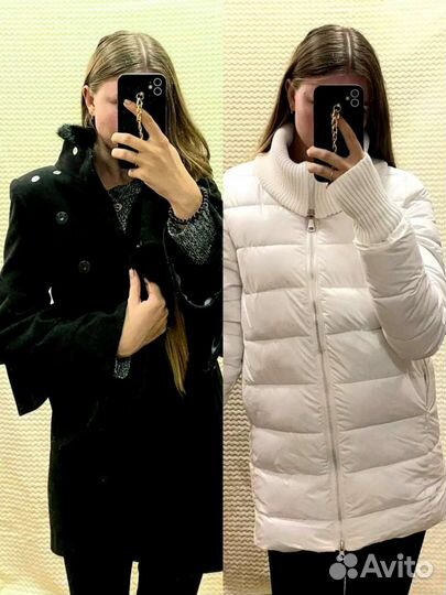 Пальто и пуховик 42 размера