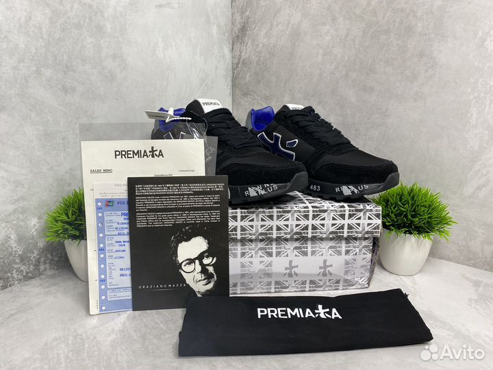 Кроссовки Premiata Premium Black