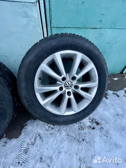 Колеса зимние VW Touareg 255/55/18 Tigar
