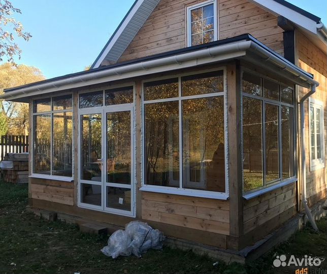 Остекление беседки от производителя