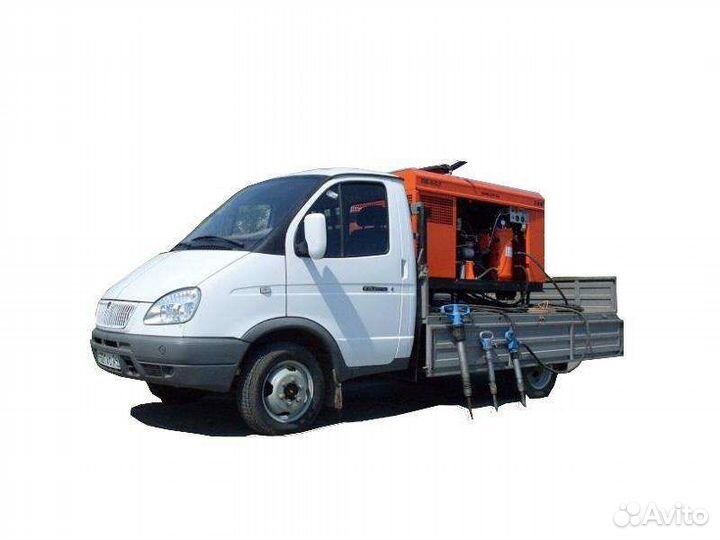 Аренда компрессора с отбойными молотками