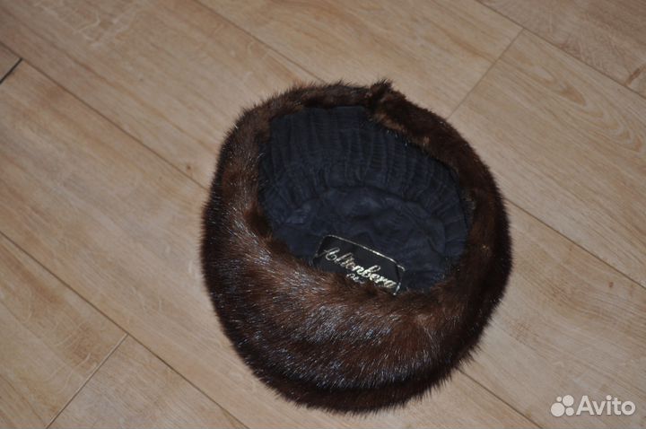 Шапка норковая